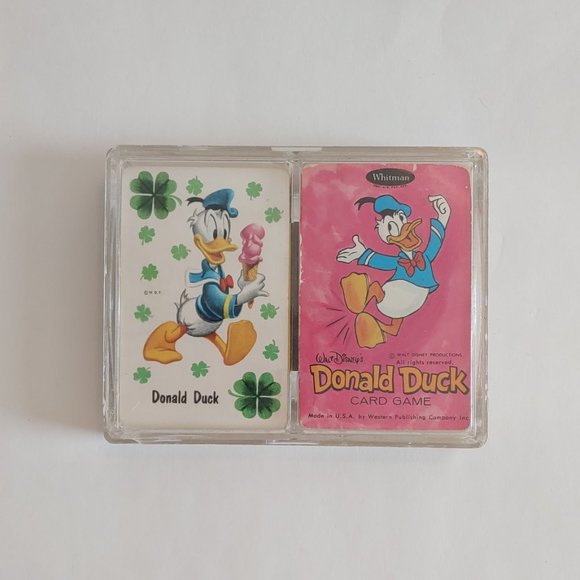 Vintage Walt Disney Productions Dual Card Games - Picture 2 of 2